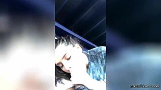 Craigslist babe gives an epic car blowjob in public. Her Latina charm shines outdoors with teen energy.