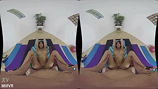 Feeling the passion in downward doggystyle with Heather Vahn