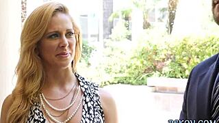 Cherie Deville Covered in Hot Cum