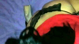 Amateur woman gives intense blowjob in homemade setting with passion.