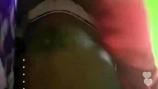 Is This Black Spanish Prostitute Touching Herself?