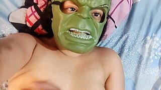 i wear a movie dress for my stepdad, getting a real orgasm from his big cock in doggystyle interracial