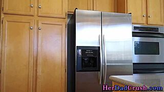 You know, that busty ginger stepdaughter teen is sucking on a monster cock in the snow.