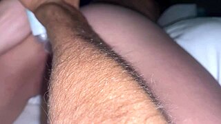 does this hot girl want her first anal plug in her shaved pussy?