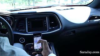 busty cougar sara jay and lauren philips fuck their boober driver 😏🍆