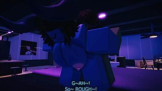 Goblin Seduced by Slutty Elf in Wild Roblox RP