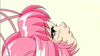 Anime teen in rough tight scene.