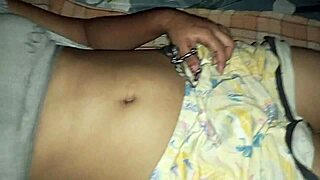 desi indian teen's hot first sex with boyfriend in room