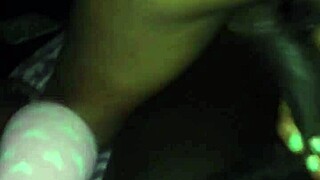 wow, hood chick sucking that african dick so passionately!