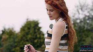 big ass milf heidi romanova strips for naked golf play