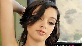 Eden Arya Strips and Poses Outdoors for Playboy