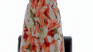 Beauty Feels Wild Joy with Solo Dildo Play in Tight Wet Pussy