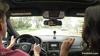 Busty nicole sage can't wait to suck that monster cock with her boyfriend?