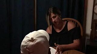 Naughty probation officer cums puts on ankle monitor dirty dannybear