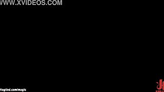 Hot Brunette Vibed In Extreme Bondage Hogtied