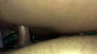 so this ebony babe with a fat ass bends over for a big cock doggystyle pounding.