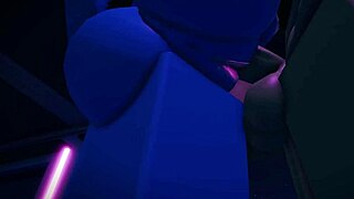 Goblin Seduced by Slutty Elf in Wild Roblox RP