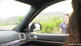 Busty nicole sage can't wait to suck that monster cock with her boyfriend?