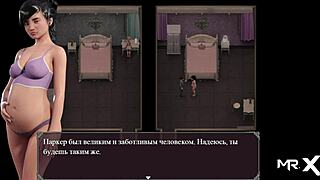 pregnant girl gets cum on face in lust epidemic 36 😏