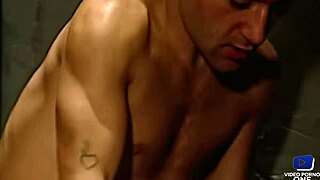 damn, Nadège getting banged hard by three dudes in prison! 😈