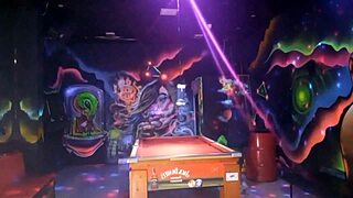 hey, check out this brunette's big tits and ass worshiping in sheer foreplay