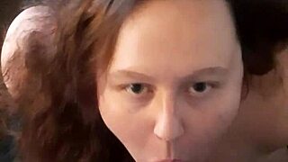 pov deepthroating your cock while on my knees for intense pleasure