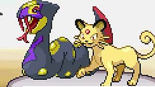 Playing as a Girl in Pokémon Ecchi Version! Creampie Action Awaits!