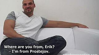 czech gay casting with erik 3490 😏