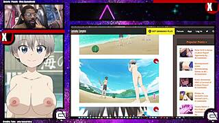 Is Uzaki-Chan Teasing With Her Bald Pussy And Thick Mommy Breasts?