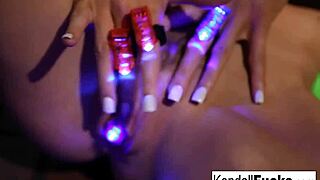 Kendall Karson Plays with Amazing Tits and Wet Pussy!