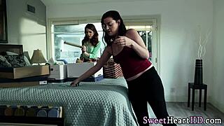 Milf Lesbian Strapon Banging Babe