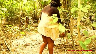 I fucked that ebony bbw hard in the bush, she cummed twice moaning loud