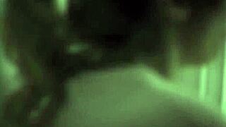 lesbian stepdaughter proves she's gay by fucking stepmom and her boyfriend in taboo threesome