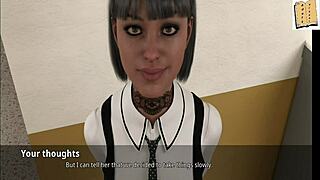 i relax in college with shauna, feeling calm and at ease