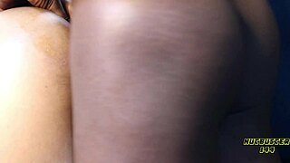 Teen With Fat Juicy Shaved Pussy Bends Over For Cock And Cumshot