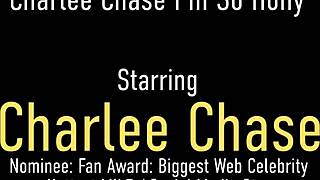 Wow! Watch Charlee Chase Plug Her Butt and Drill Her Mature Pussy!