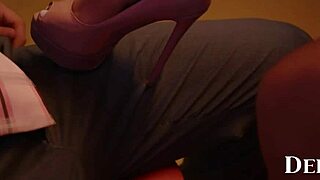 Wow! Delphine Films - Sexy Boss Vanna Bardot Bent Over by Employee!