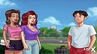 Summertime saga explores virtual sex scenarios