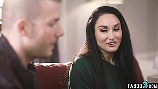 Desperate Busty Babe Gabi Paltrova Lured Into Rough Fucking By Old Friend