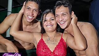 Tigresa VIP Gets Double Penetration And Anal Banging With Two Well-Endowed Guys, Featuring Destroyer And Cumshots