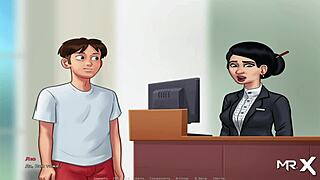 Exploring family values in summertime saga episode 42 with cartoon teens 😊