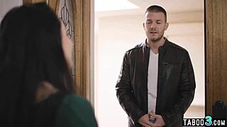 Desperate Busty Babe Gabi Paltrova Lured Into Rough Fucking By Old Friend