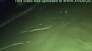 married fanny shows off in public street