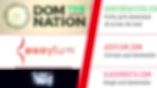 Leashed Slut Gags On Toy With Choking And Assfucking