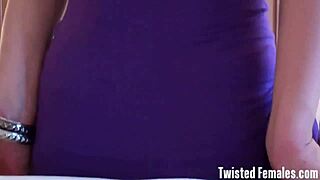 BDSM slave takes all the verbal assault his mistress wants to give him