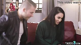 Desperate Busty Babe Gabi Paltrova Lured Into Rough Fucking By Old Friend