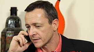 tied submissive chick gets pussyfucked rough by dom, squirting everywhere