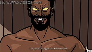 Big tit babe overwhelmed by BBC vampire's raw power!