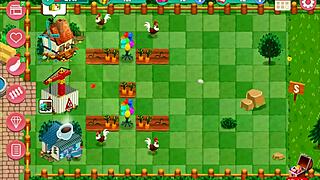 in this casual hentai game, the brunette on the ranch gets her big tits and ass involved in some fantasy sex and blowjobs. part 02