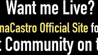 Ralph Long pulls off condom to splash on Angelina Castro's fat tits. What a messy finish!